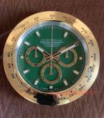 Replica Big Rolex Wall Clock Green Dial Daytona Dealers For Sale